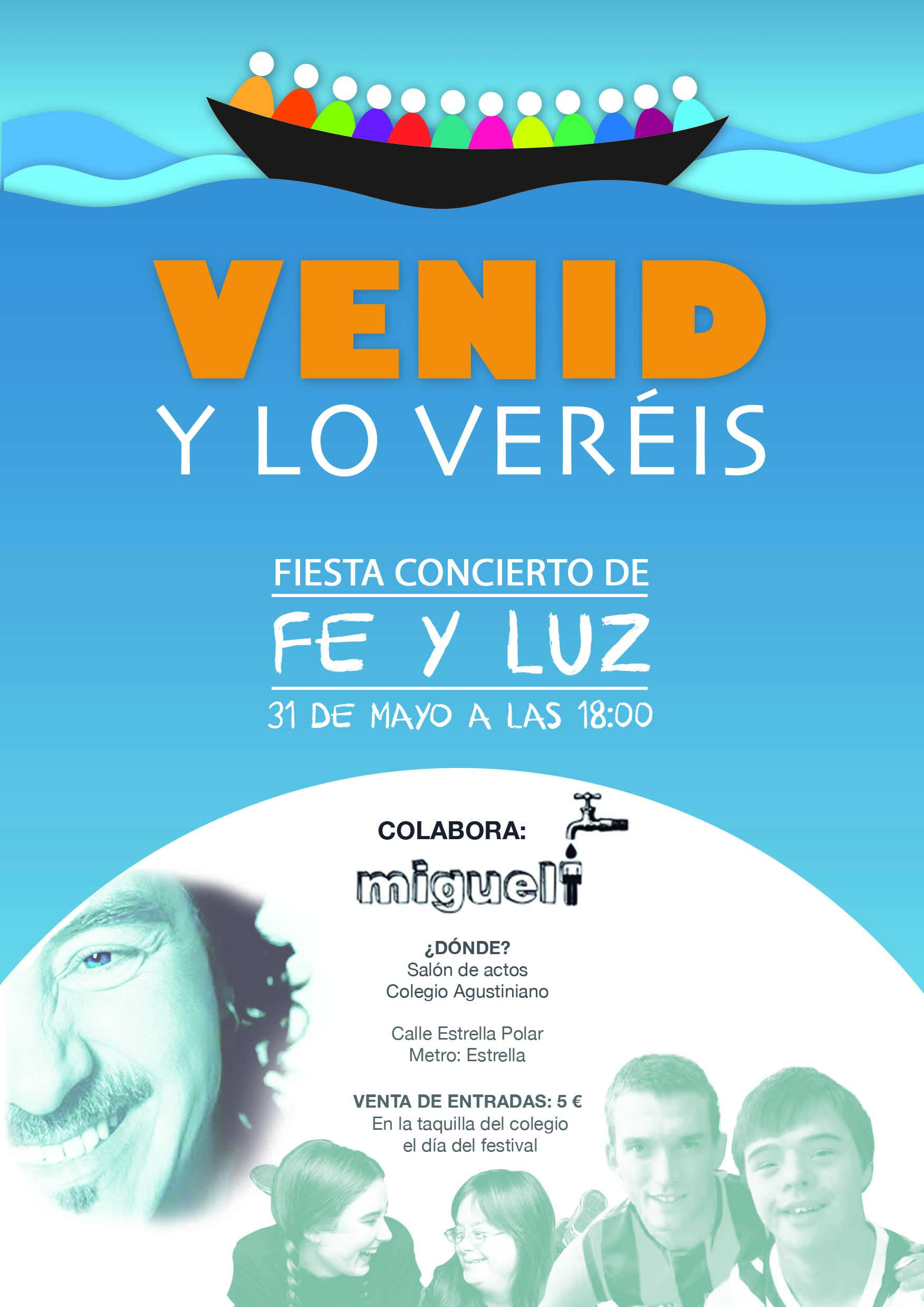 Fiesta concierto Fe y Luz
